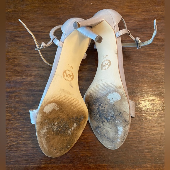 Michael Kors Blue/Gray Small Heels - Size 7.5 - Picture 4 of 5